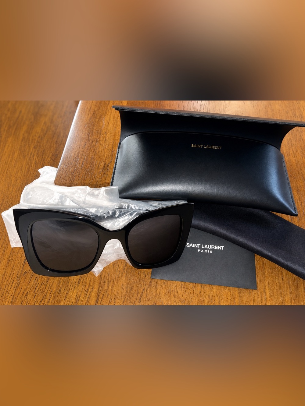 NEW Saint Laurent SL 552 Ultra Cat Eye Sunglasses